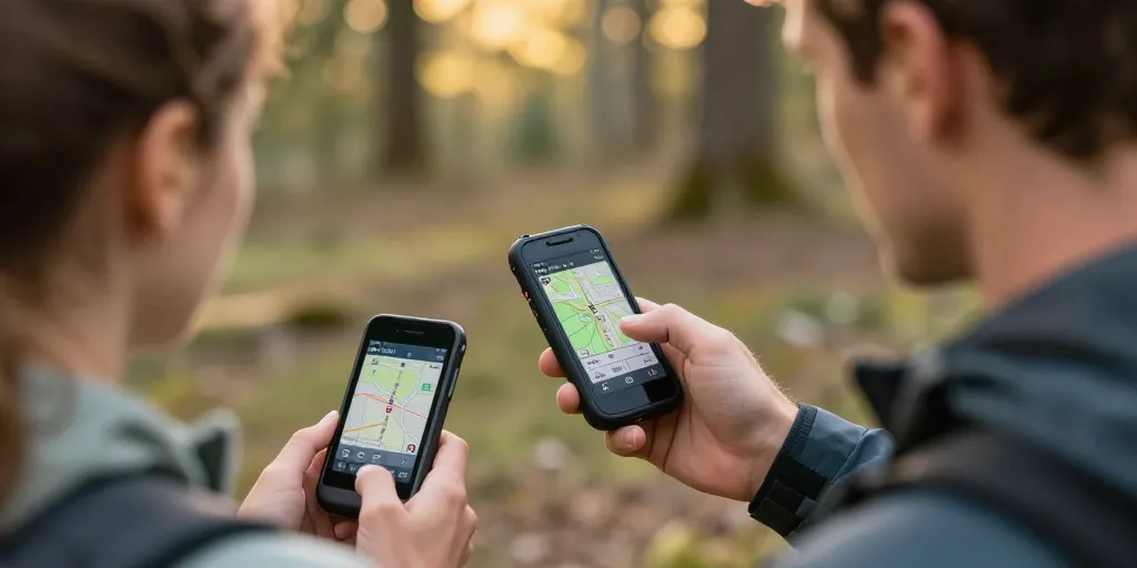 recherche par gps