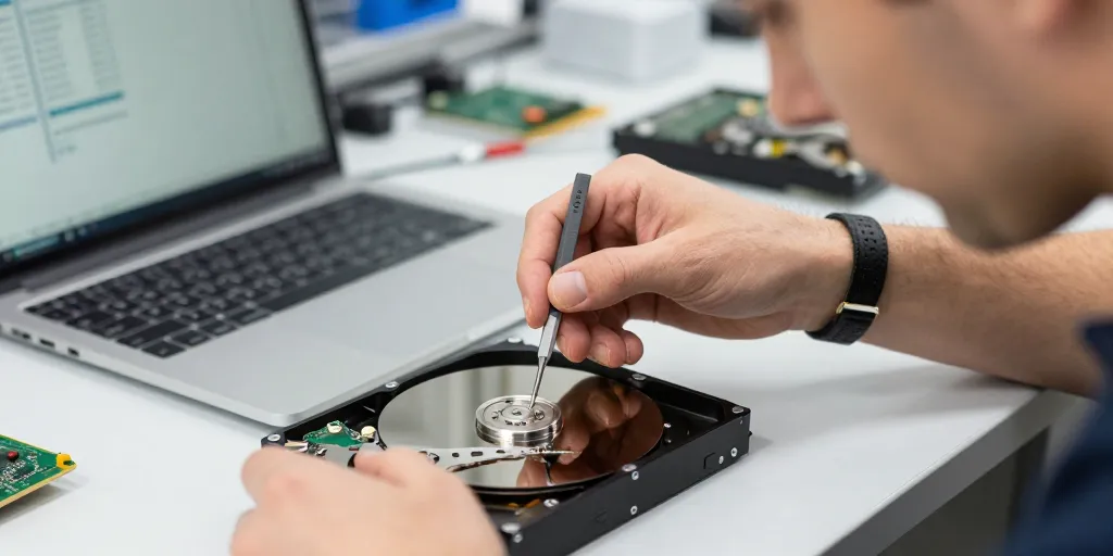 recuperer les donnees d'un disque dur