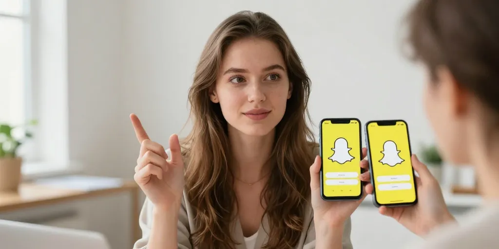 comment créer un 2eme compte snap